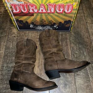 Durango Brown Western Boots